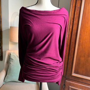 INC Stretchy Tunic Boat Cowl Neck Small